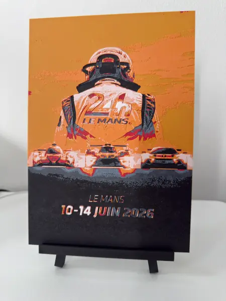Tableau 3D 24h Le Mans 2026